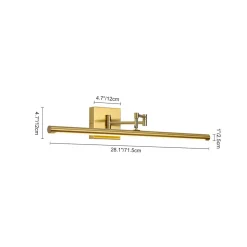 Adjustable Dimmable LED Linear Vanity Sconce Picture Light