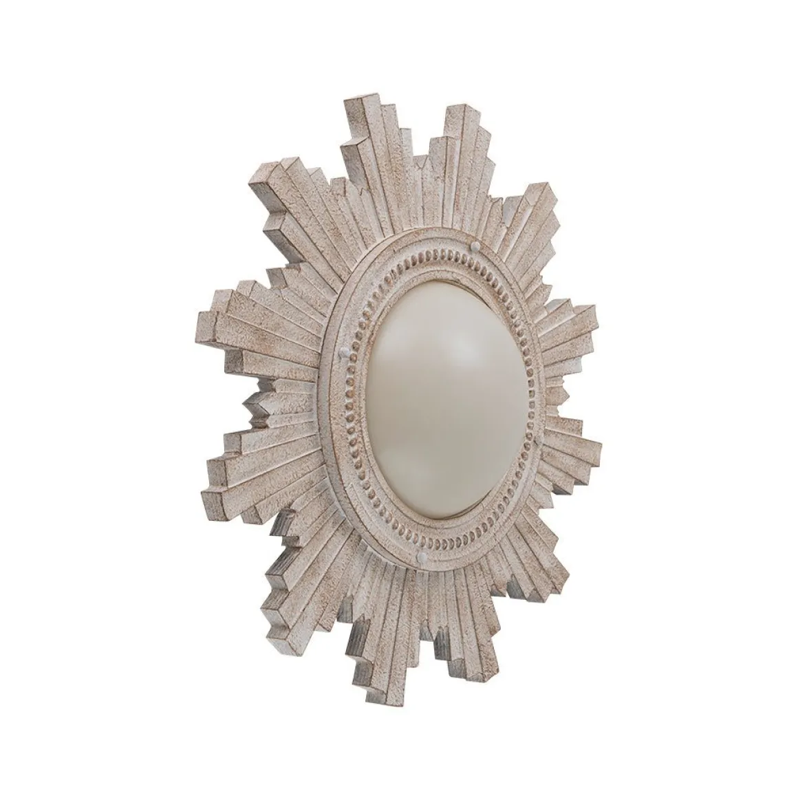 Antique Apollo Sunburst Sculpture Flush Mount / Wall Light