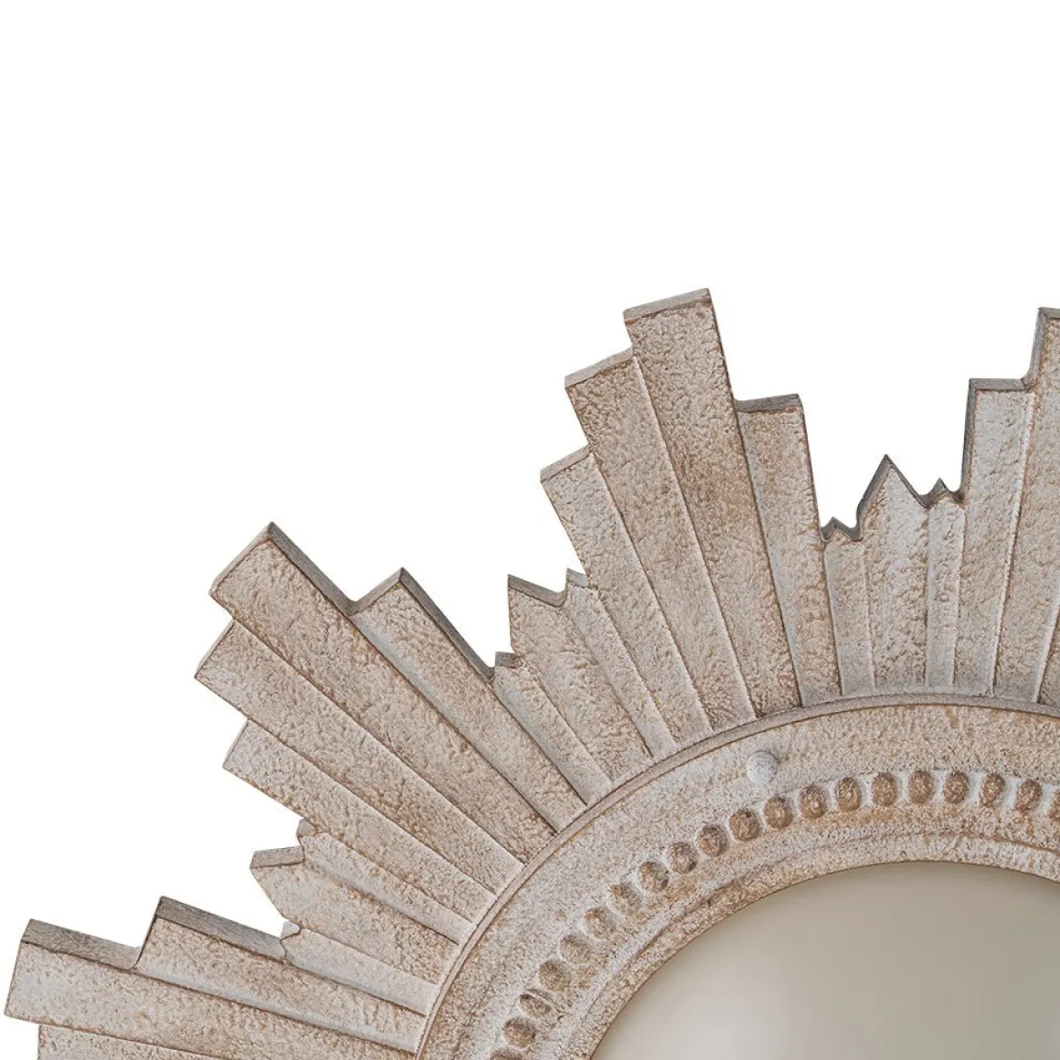 Antique Apollo Sunburst Sculpture Flush Mount / Wall Light