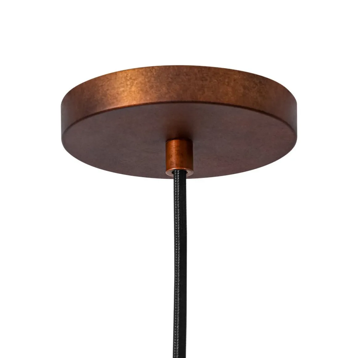 Antique Copper Style Iron Oversized Dome Pendant Light