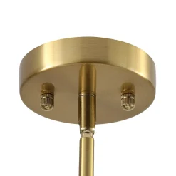 Bloom Brass Cluster Opal Glass Globe Bubble Chandelier