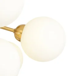 Bloom Frosted Glass Globe Tiered Bubble Sputnik Semi Flush