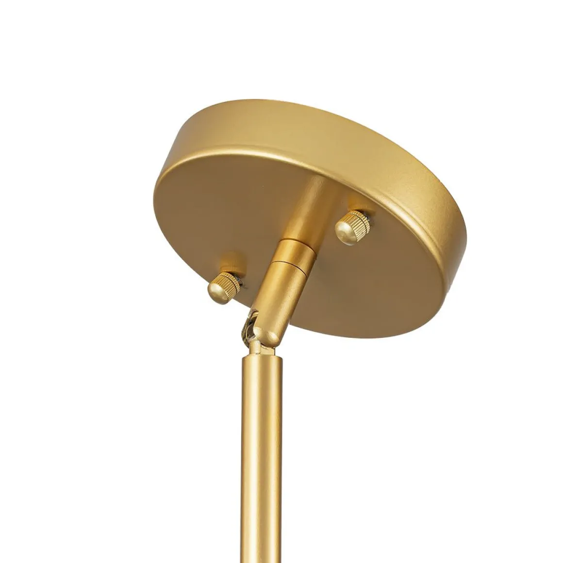 Blossom 12-Light Opal Glass Bubble Semi Flush Chandelier