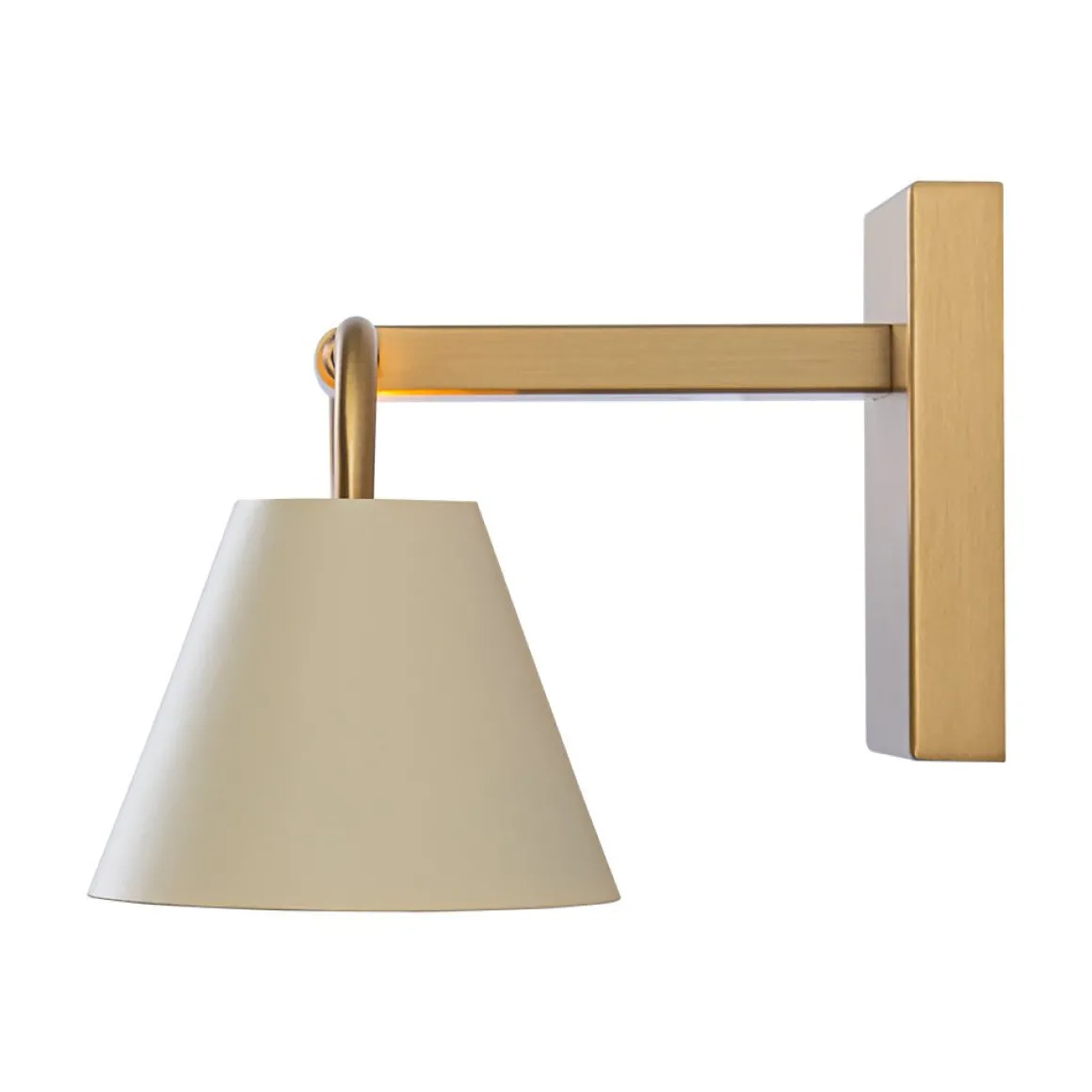 Brass Beige Iron Rectangle Shade Vanity Sconce Picture Light