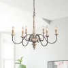 Candle Style Shabby Chic Chandelier