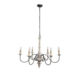 Candle Style Shabby Chic Chandelier
