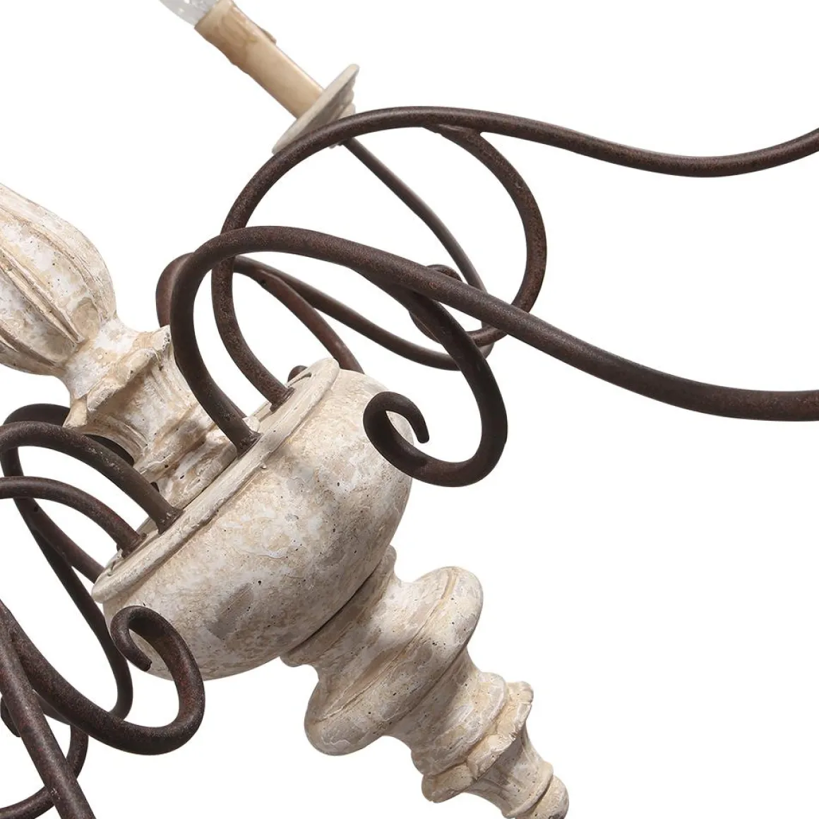 Candle Style Shabby Chic Chandelier