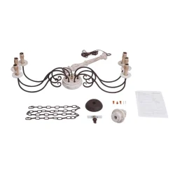 Candle Style Shabby Chic Chandelier