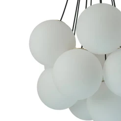 Cloud Style Opal Glass Cluster Bubble Chandelier Pendant Light