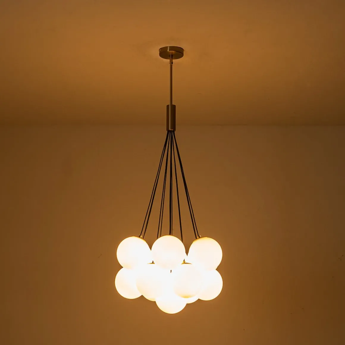 Cloud Style Opal Glass Cluster Bubble Chandelier Pendant Light
