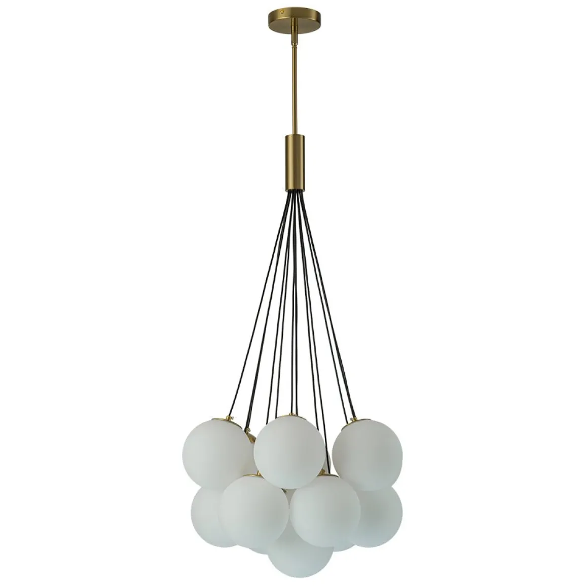 Cloud Style Opal Glass Cluster Bubble Chandelier Pendant Light