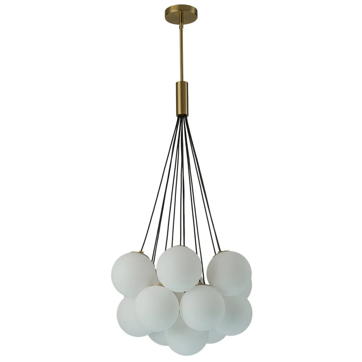 Cloud Style Opal Glass Cluster Bubble Chandelier Pendant Light