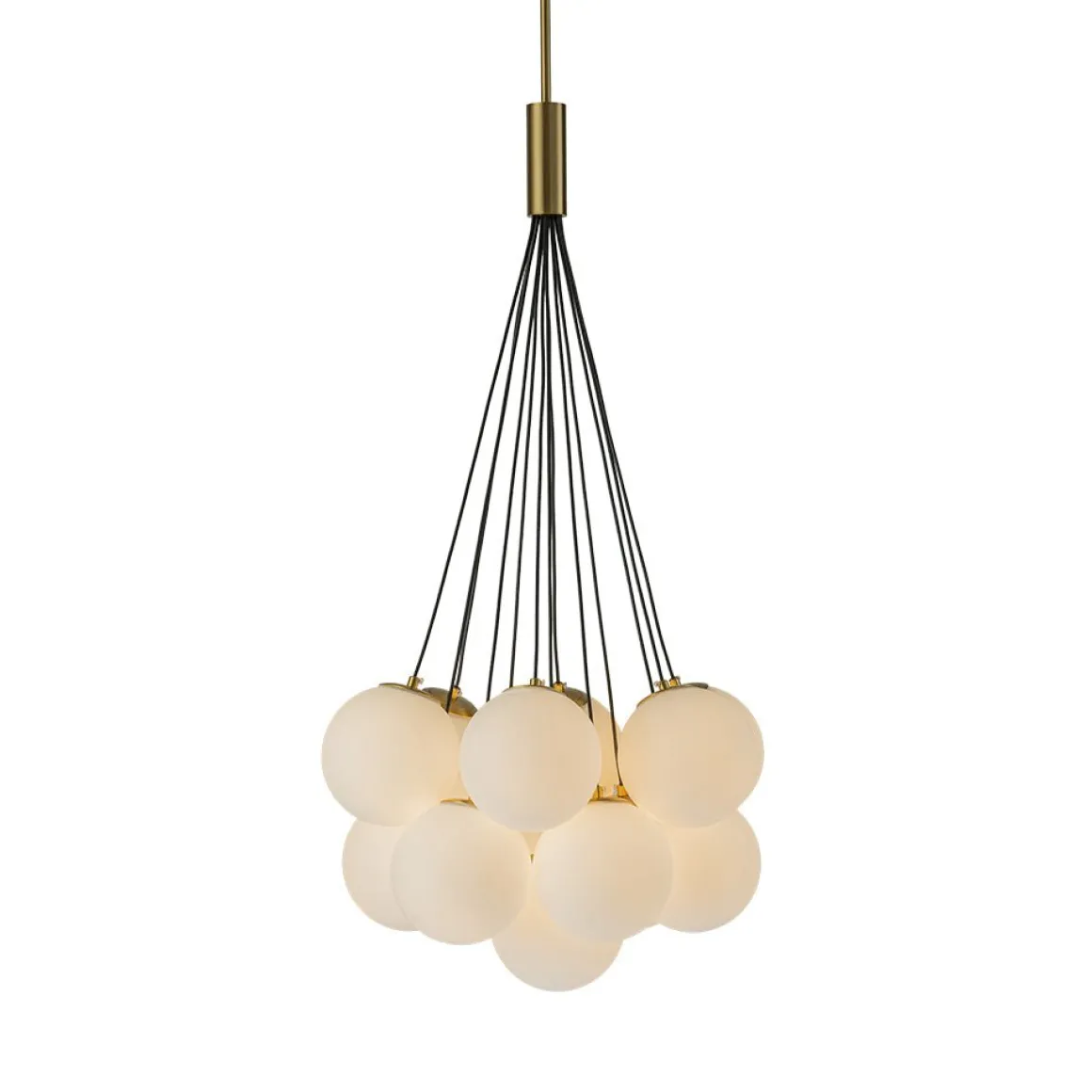 Cloud Style Opal Glass Cluster Bubble Chandelier Pendant Light