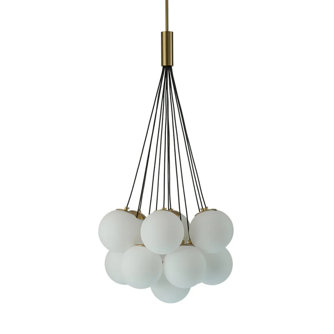 Cloud Style Opal Glass Cluster Bubble Chandelier Pendant Light