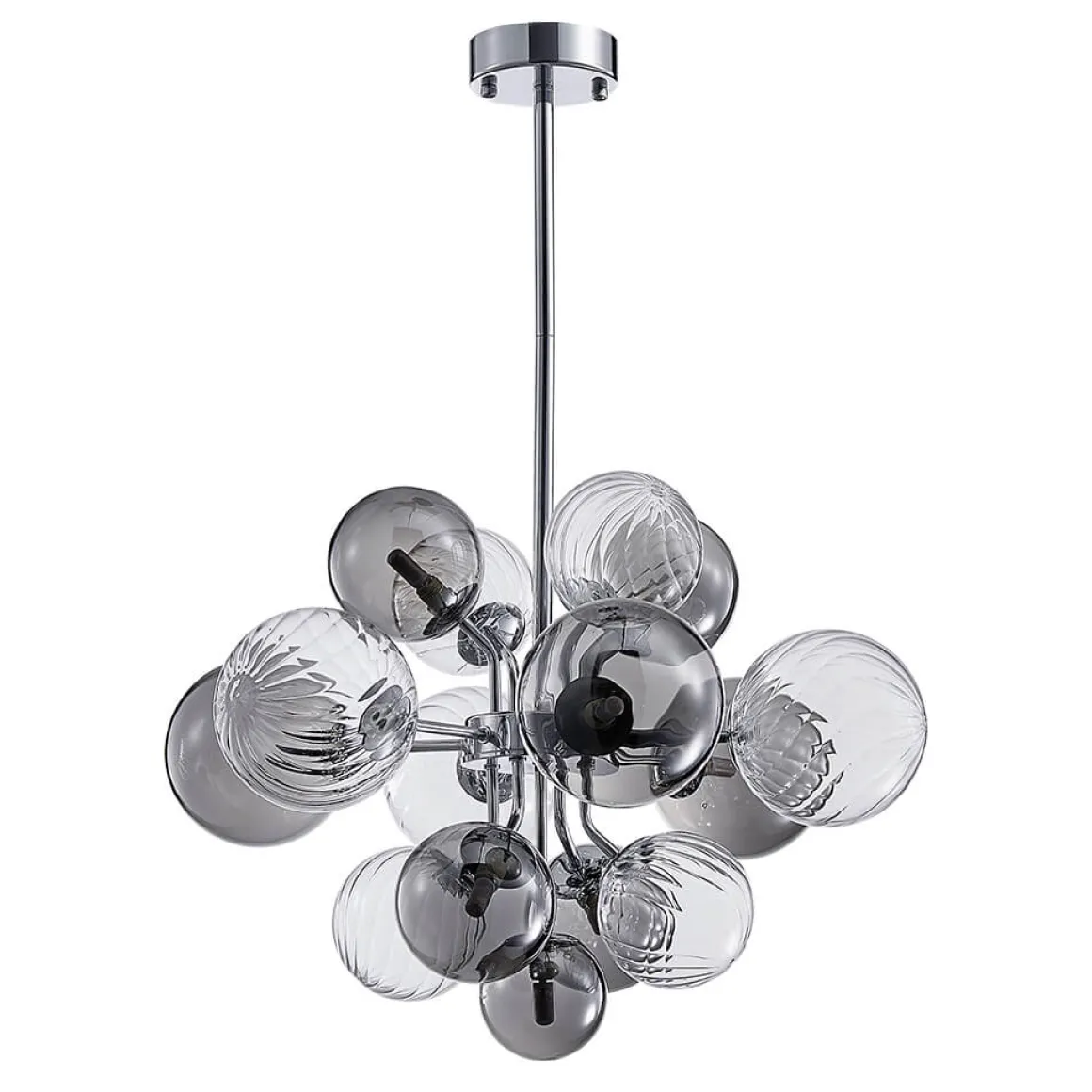 Cluster Glass Globe Bubble Chandelier 23.6"/31.5" Wide Large Chandelier