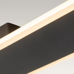 Contemporary Long Oval Warm Dimmable LED Ceiling Light
