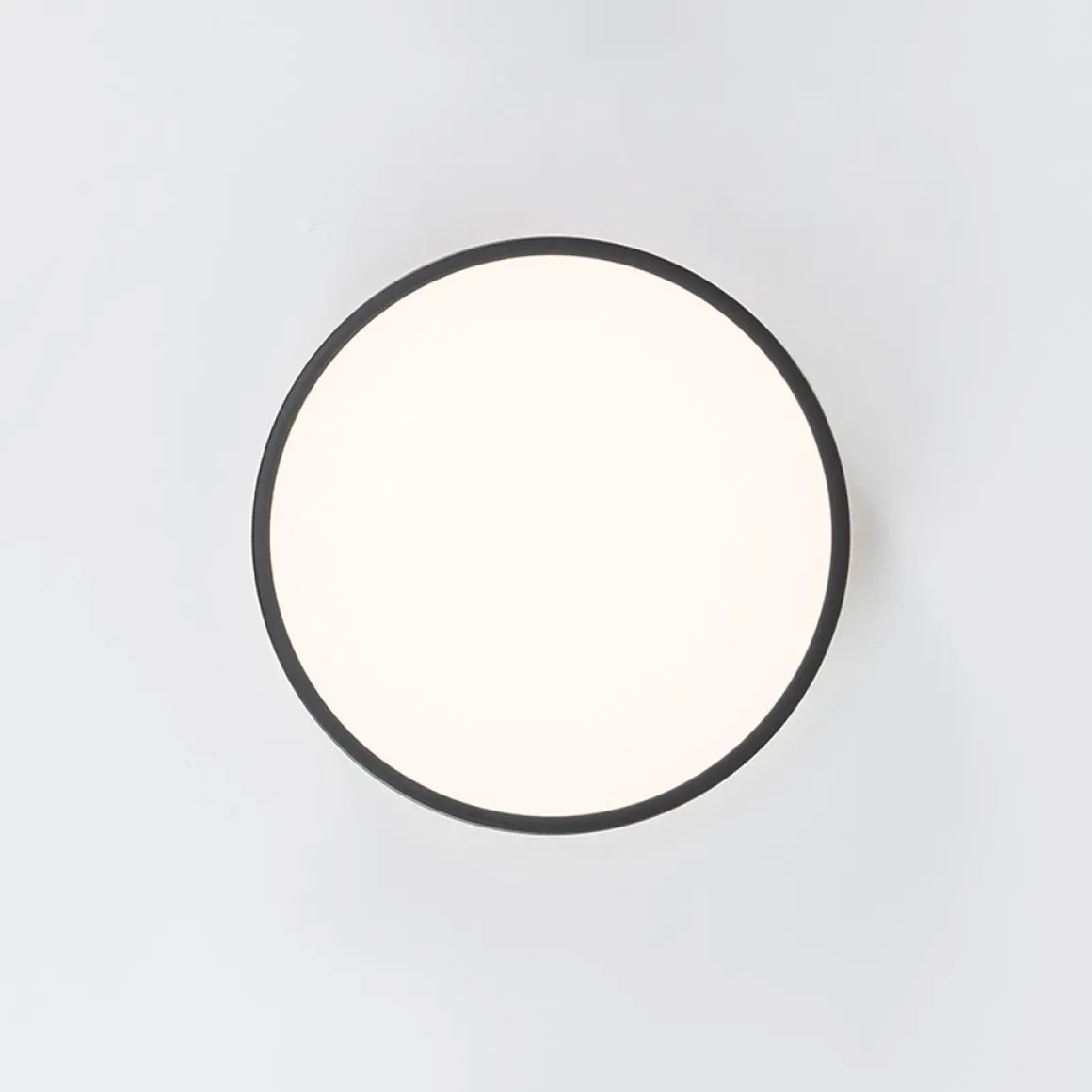 Contemporary Wood Round Dimmable LED Ceiling Light
