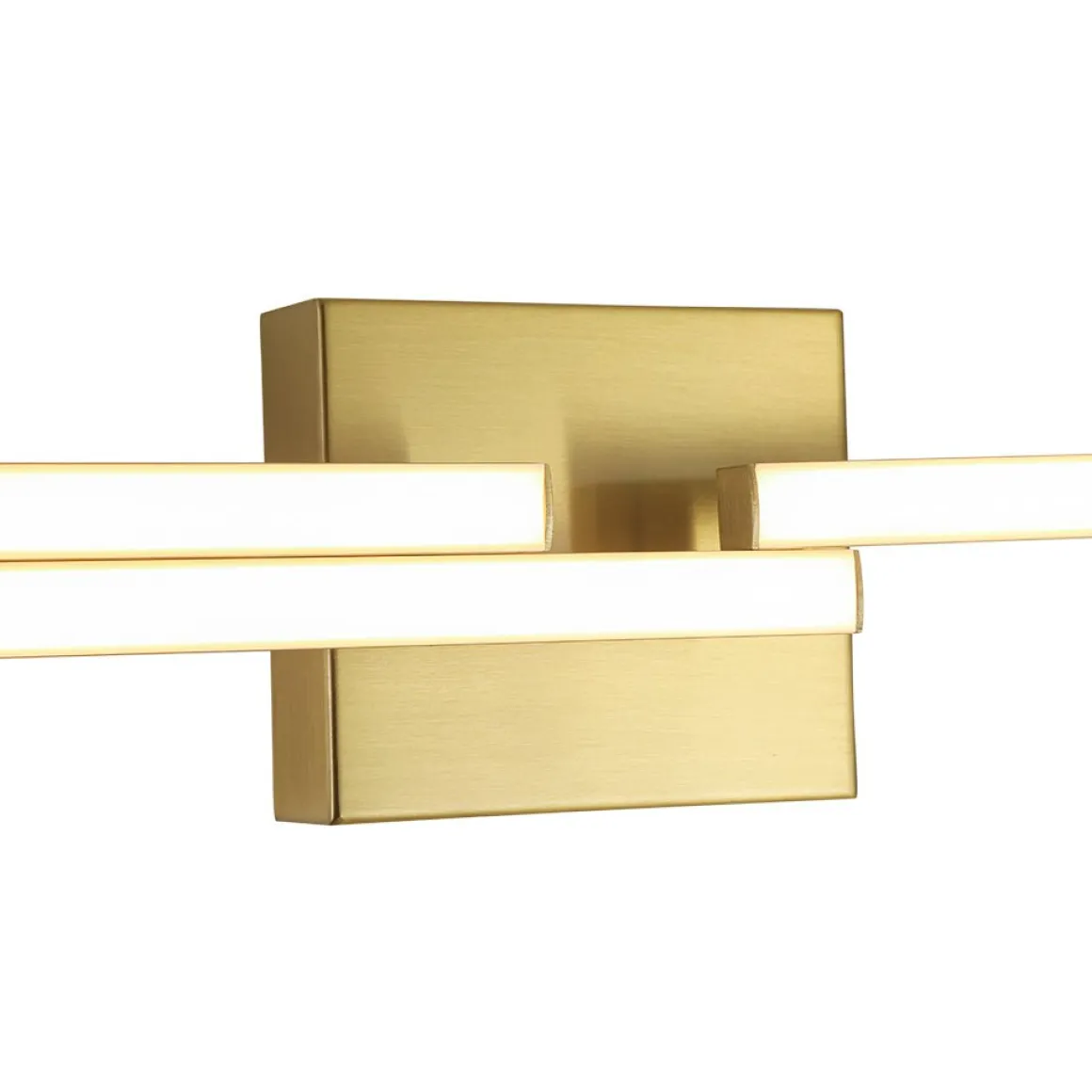 Designer 3-Light Tetris Linear Dimmable LED Vanity Wall Sconce