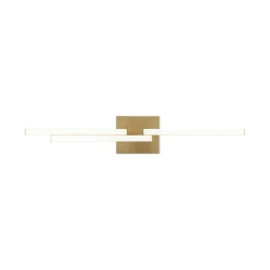 Designer 3-Light Tetris Linear Dimmable LED Vanity Wall Sconce