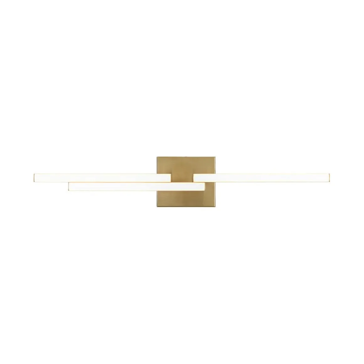 Designer 3-Light Tetris Linear Dimmable LED Vanity Wall Sconce