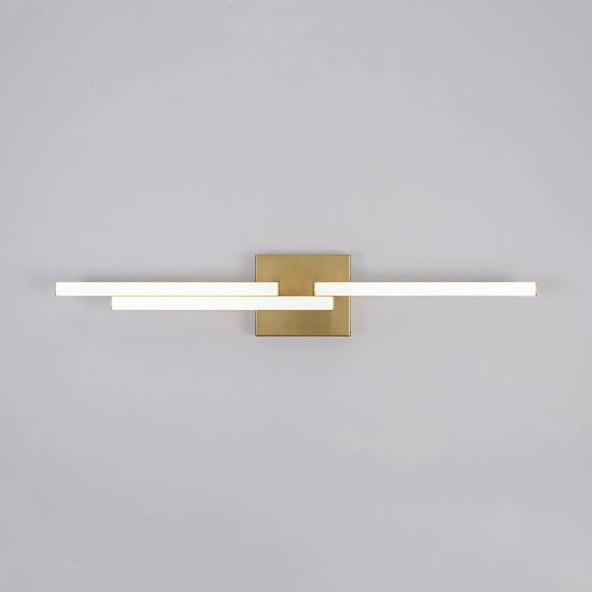 Designer 3-Light Tetris Linear Dimmable LED Vanity Wall Sconce
