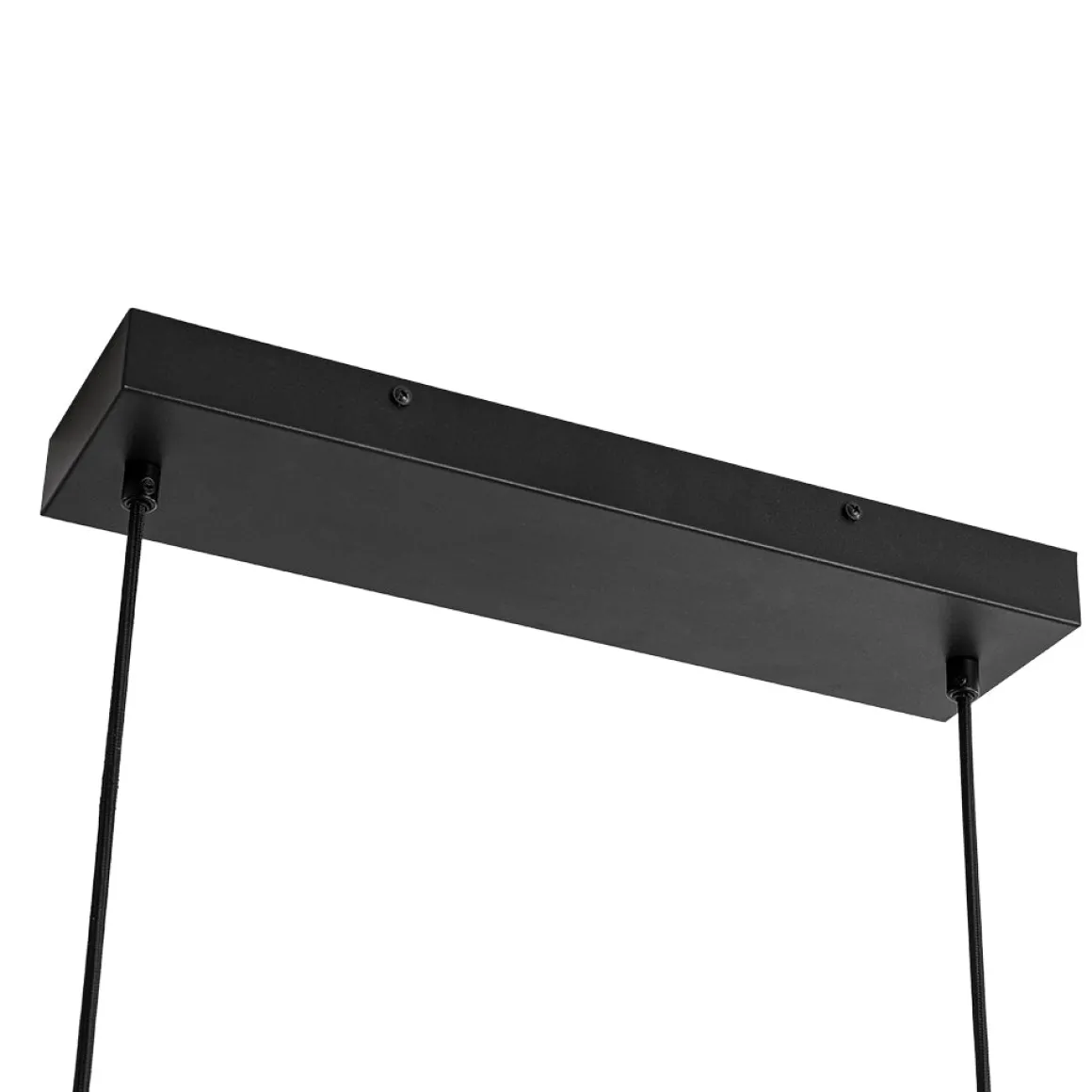 Dimmable LED Ribbed Glass Shade Kitchen Island Chandelier