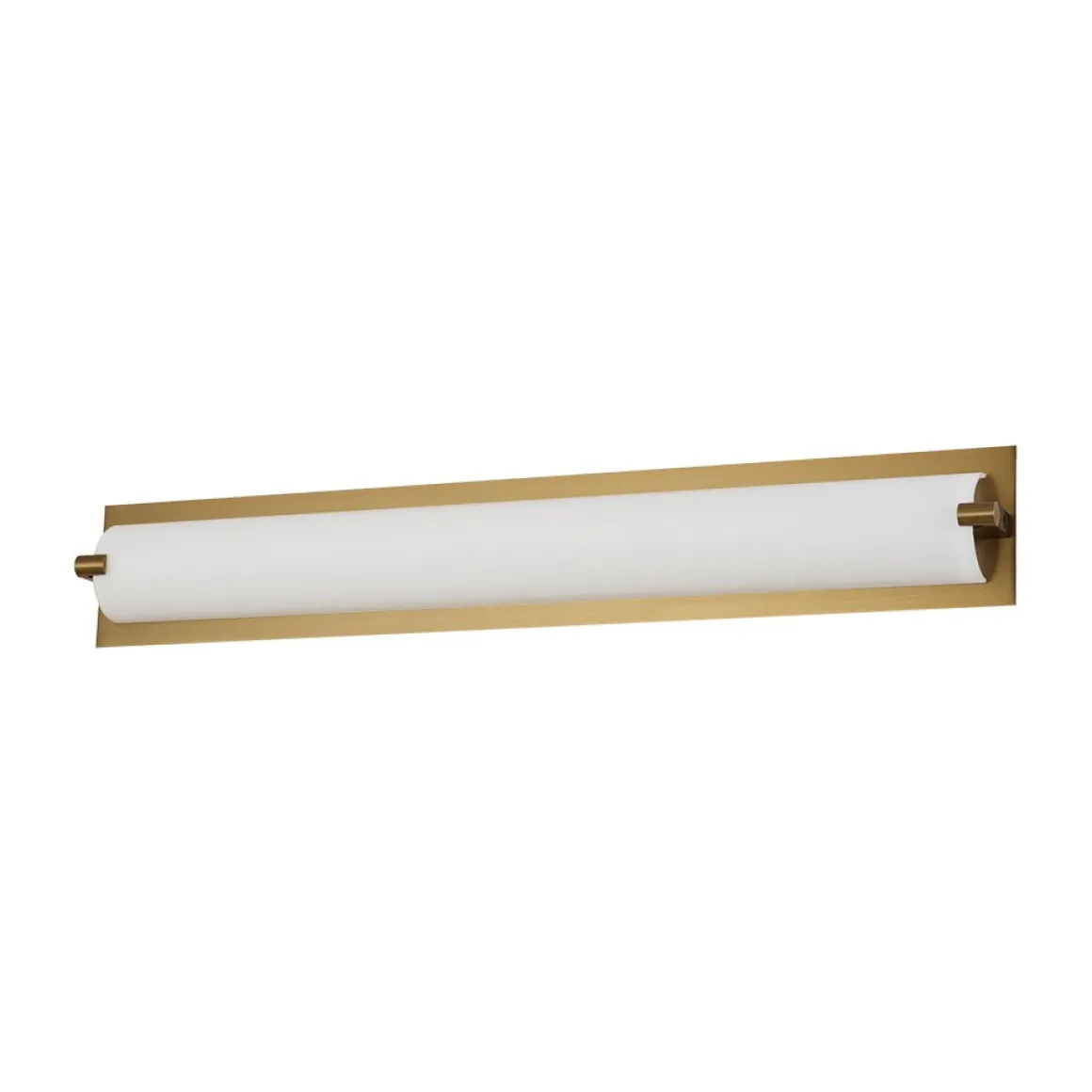 Dimmable LED Wide Linear Frosted Glass Tube Vanity Wall Lamp