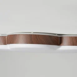 Dimmable LED Wood Accented Cloud Kids Ceiling Light