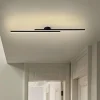 Dimmable 2-Light Long Strip Linear LED Flush Mount