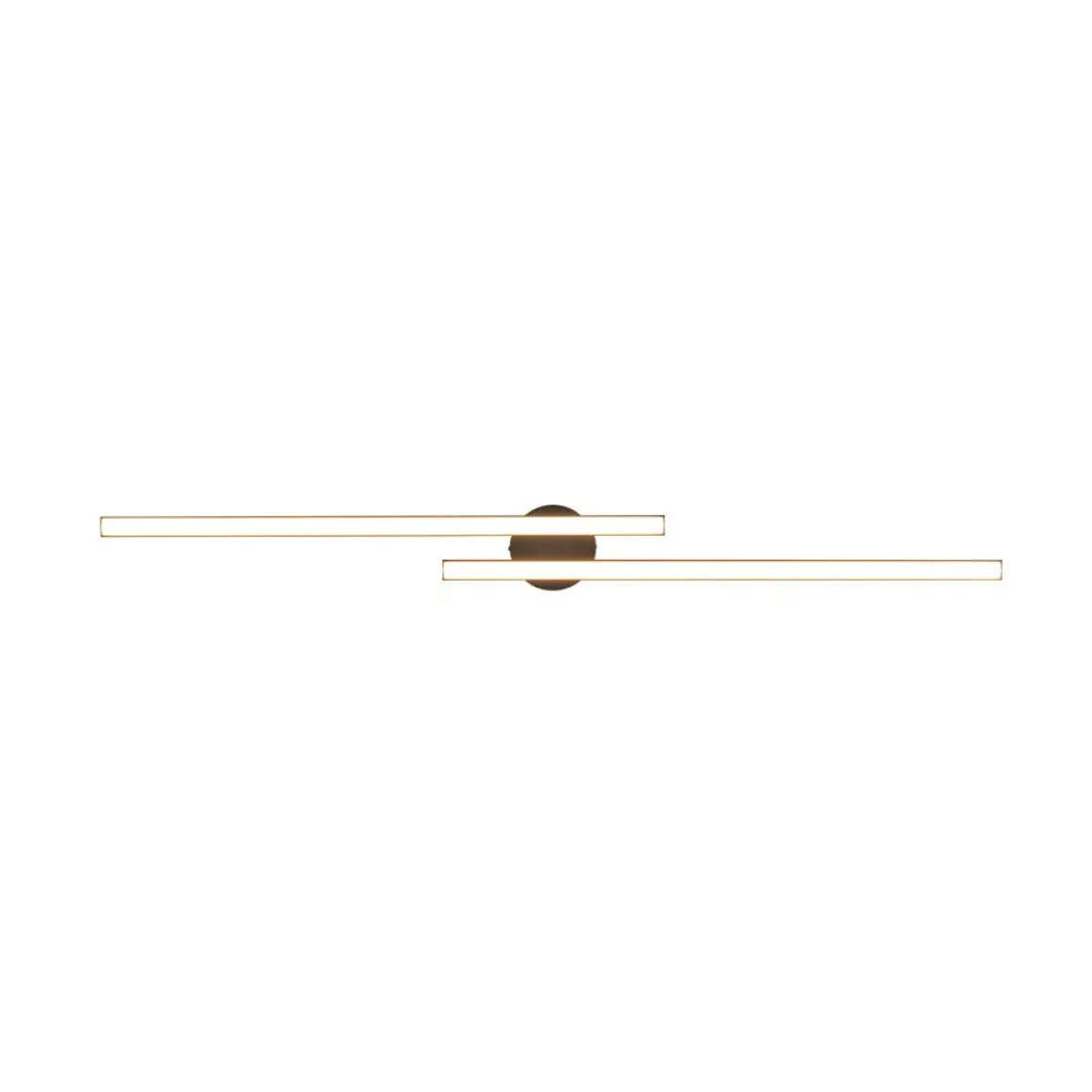 Dimmable 2-Light Long Strip Linear LED Flush Mount