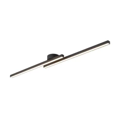 Dimmable 2-Light Long Strip Linear LED Flush Mount