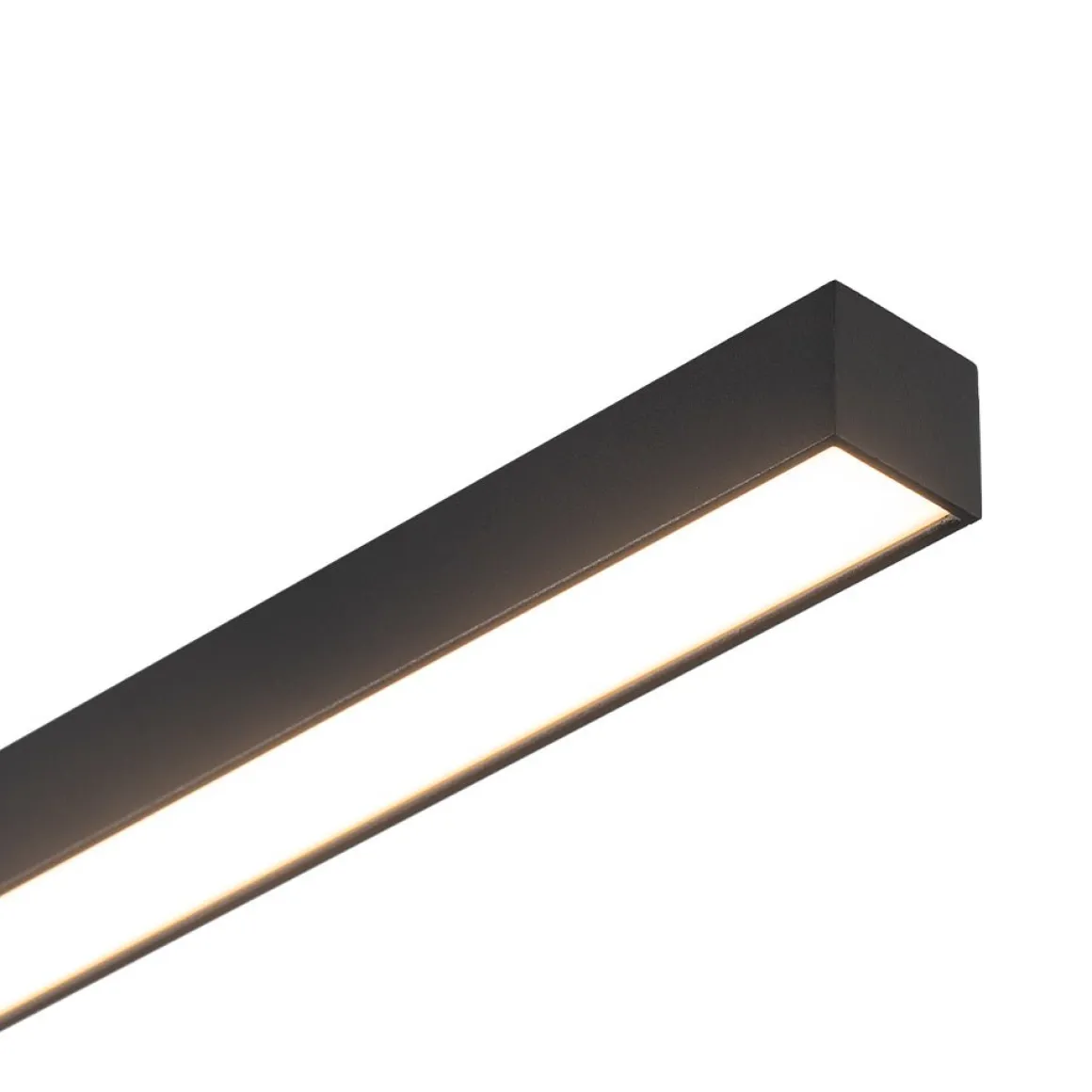 Dimmable 2-Light Long Strip Linear LED Flush Mount