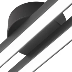 Dimmable 2-Light Long Strip Linear LED Flush Mount