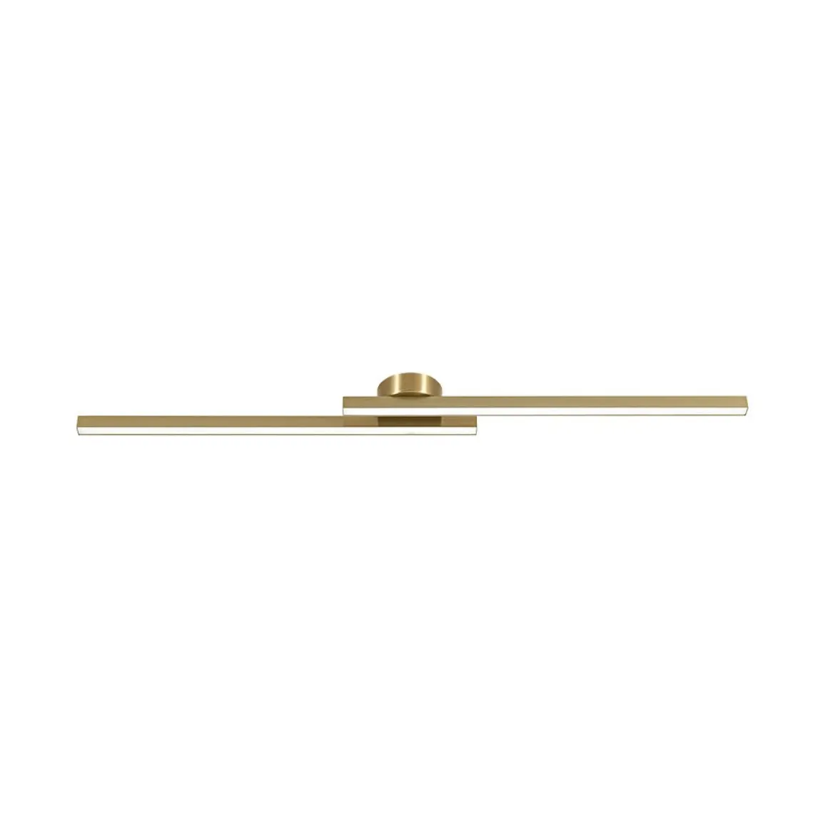 Dimmable 2-Light Long Strip Linear LED Flush Mount