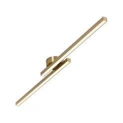 Dimmable 2-Light Long Strip Linear LED Flush Mount