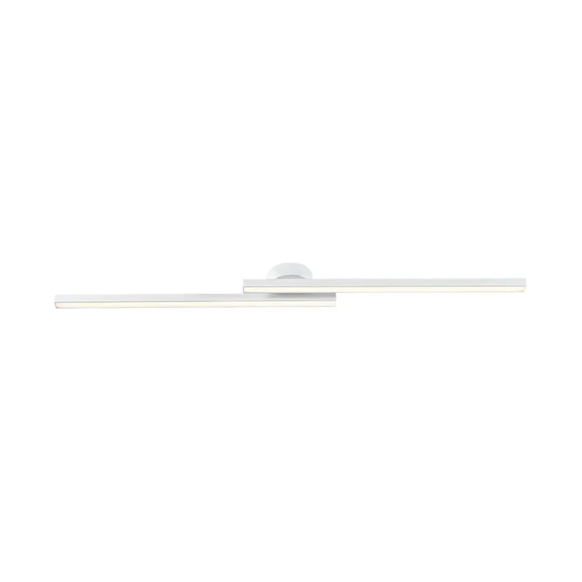 Dimmable 2-Light Long Strip Linear LED Flush Mount