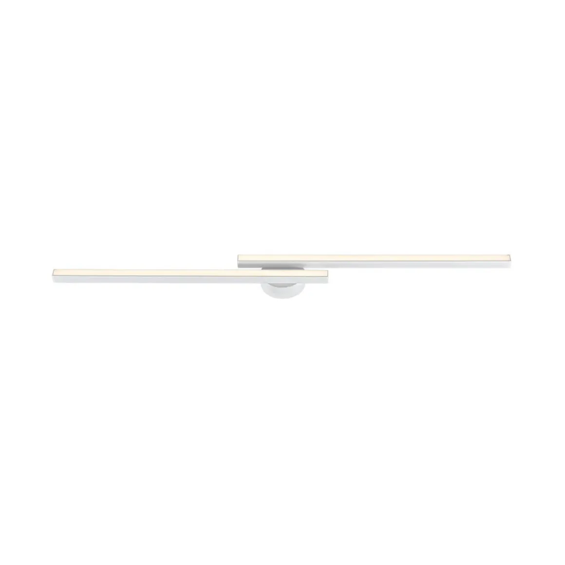 Dimmable 2-Light Long Strip Linear LED Flush Mount