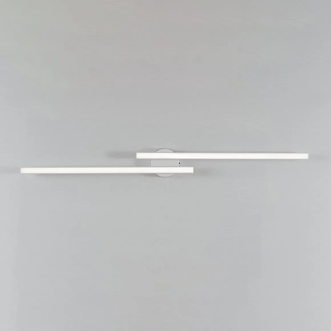 Dimmable 2-Light Long Strip Linear LED Flush Mount