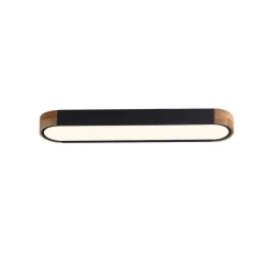 Dimmable Minimalist Long Oval Flush Mount LED Light