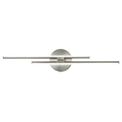 Dimmable Modern 2-Light Linear LED Wall Sconce Vanity Light