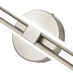 Dimmable Modern 2-Light Linear LED Wall Sconce Vanity Light