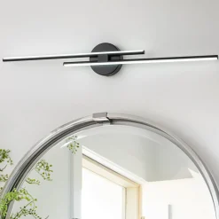 Dimmable Modern 2-Light Linear LED Wall Sconce Vanity Light