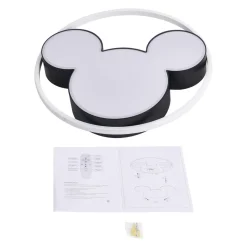 Dimmable Modern Mickey Design LED Flush Ceiling Light