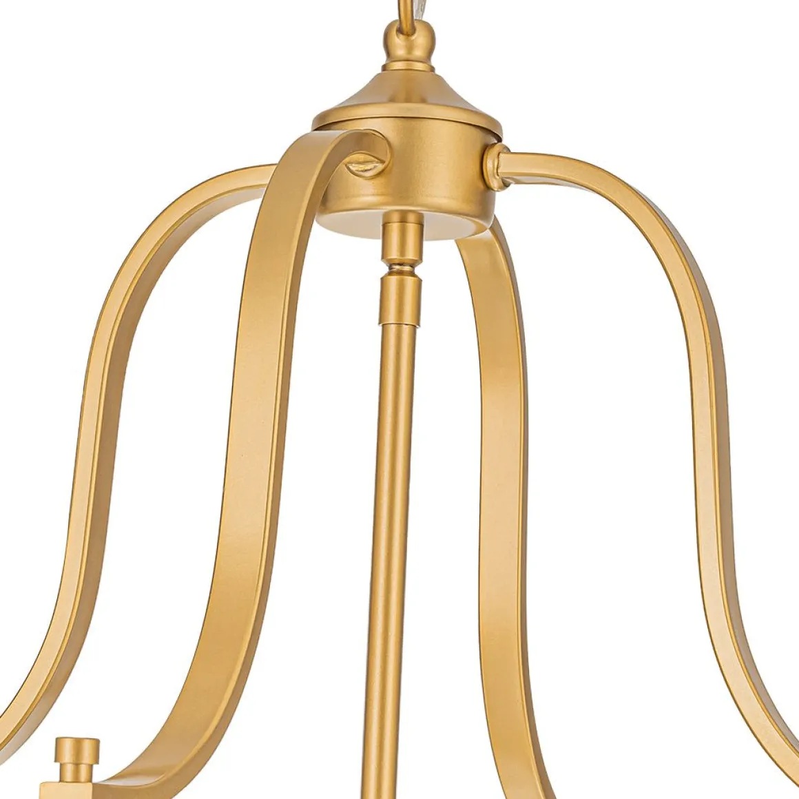 Farmhouse Wide Clear Glass Cylinder Cage Pendant