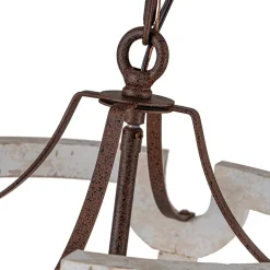 Farmhouse Wood Cylinder Pendant Light