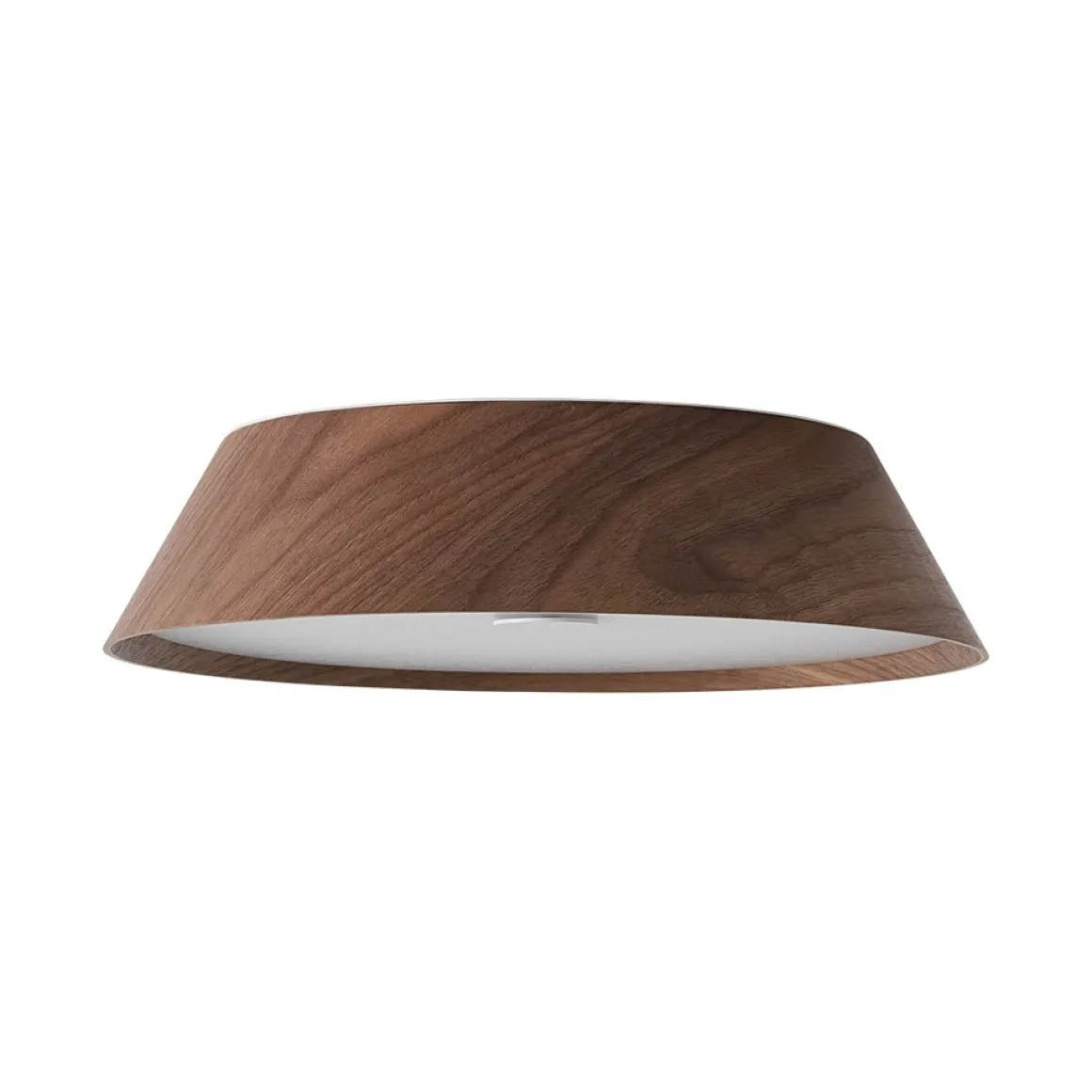 Farmhouse Wood Grain Dimmable LED Round Flush Mount Light