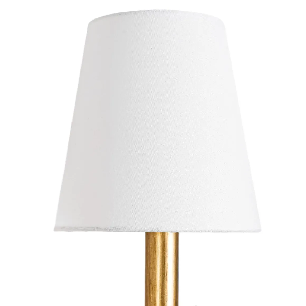 French Country 1-Light Fabric Conical Vanity Wall Sconce