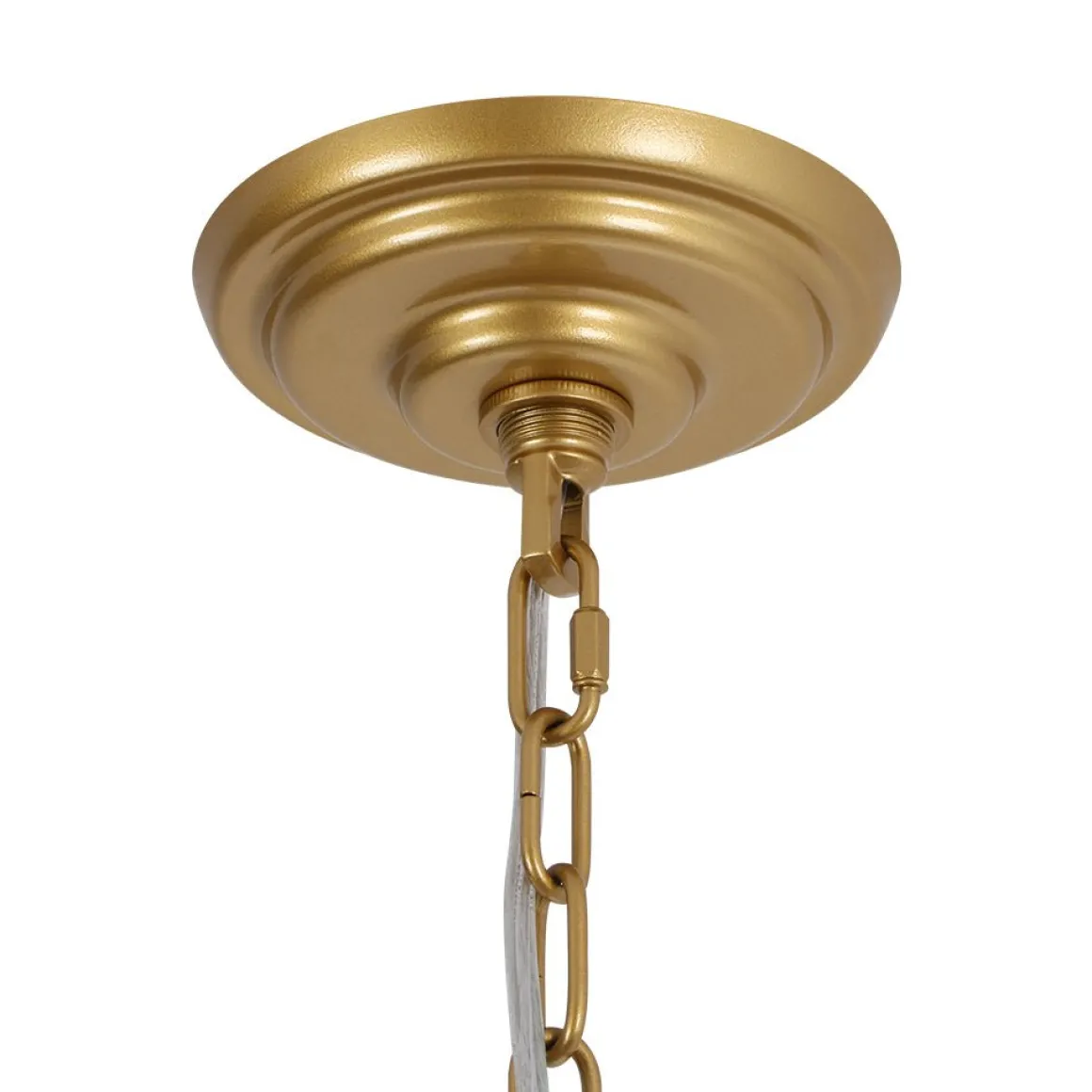 French Luxe Brass Bloom Crystal Floral Basket Chandelier
