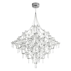 Galaxy Glam Luxury LED Starlight Crystal Chandelier