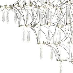 Galaxy Glam Luxury LED Starlight Crystal Chandelier